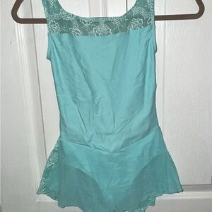 Wear Moi Blue Leotard Dress